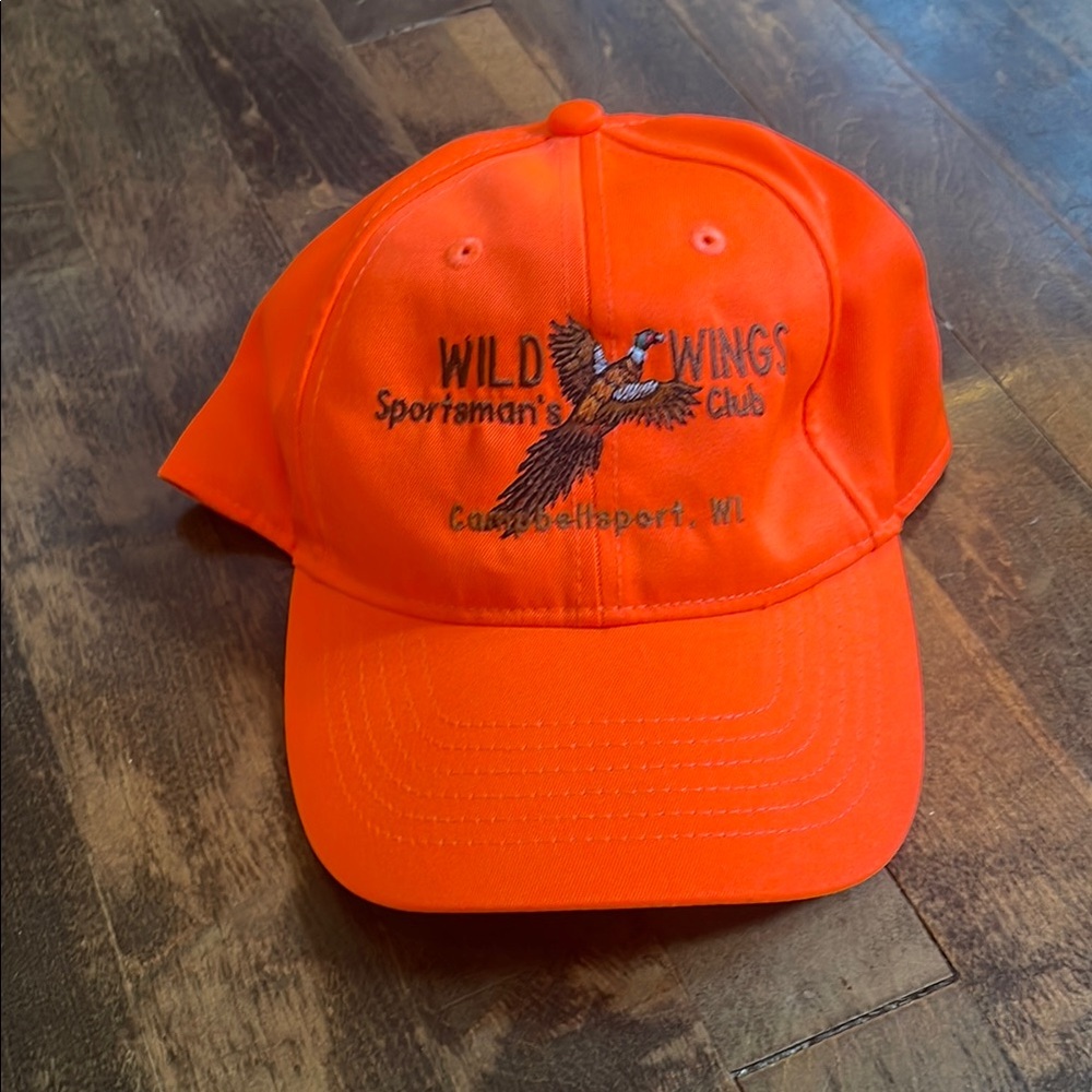 Wild Wings Sportsman's Club Orange Cap